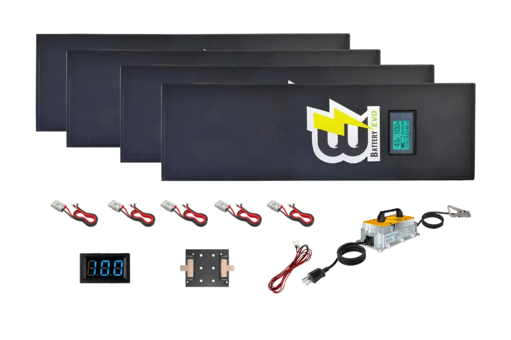 RAZORBACK 12V 12kWh Lithium Battery 4x Kit