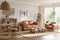 Valencia Artisan Top Grain Leather Accent Chair, Cognac