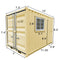 12' Small Cubic Shipping Container