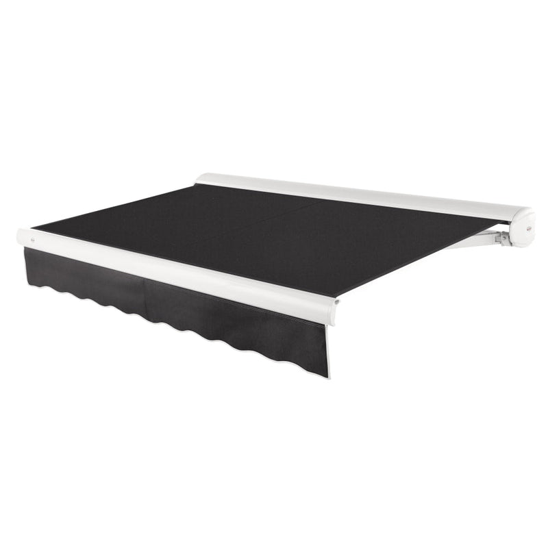 [12x10FT] Awntech Key West Premium Electric Outdoor Motorized Retractable Awning [FCL12/FCR12-SBY] (SAK78214)