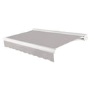 [12x10FT] Awntech Key West Premium Electric Outdoor Motorized Retractable Awning [FCL12/FCR12-SBY] (SAK78214)