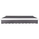 [12x10FT] Awntech Key West Premium Manual Outdoor Retractable Awning [FCM12-SBY] (SAK35497)