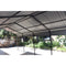 [12X20FT] Heavy Duty Metal Carport With Galvanized Steel Roof For Car, Boats And Trucks, Gray (SAK95562)