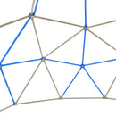 13FT Kids Climbing Jungle Gym Geometric Playground Dome Tower, 1000LBS (SAK83512)
