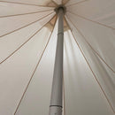 [13X19FT] Extra Large Heavy Duty Outdoor Four Seasons Glamping Canvas Bell Yurt Tent (SAK45688)