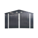 [13x20FT] Large Heavy Duty Outdoor Metal Storage Shed With Double Doors (SAK65331)