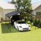 [13X26FT] Heavy-Duty Weather-Resistant Outdoor Carport With Protective Film (SAK82451)