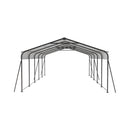 [13X26FT] Heavy-Duty Weather-Resistant Outdoor Carport With Protective Film (SAK82451)