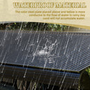 [13X26FT] Heavy-Duty Weather-Resistant Outdoor Carport With Protective Film (SAK82451)