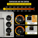 14" Electric Single Deck Countertop Commercial Pizza Oven (SAK92582)