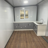 Citrus Glow - 20' Expandable Container Home | 2 Bedroom, Full Bath, Kitchen, Dining + Living Room | 390 SF Tiny Home