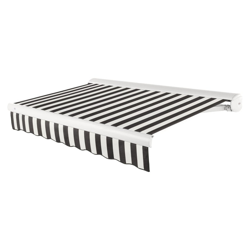 [14x10FT] Awntech Key West Premium Electric Outdoor Motorized Retractable Awning [FCL14/FCR14-SBY] (SAK46935)