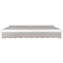 [14x10FT] Awntech Key West Premium Electric Outdoor Motorized Retractable Awning [FCL14/FCR14-SBY] (SAK46935)