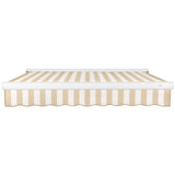 [14x10FT] Awntech Key West Premium Manual Outdoor Retractable Awning [FCM14-SBY] (SAK39625)