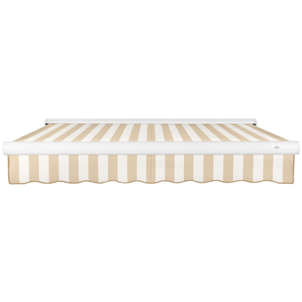 [14x10FT] Awntech Key West Premium Manual Outdoor Retractable Awning [FCM14-SBY] (SAK39625)