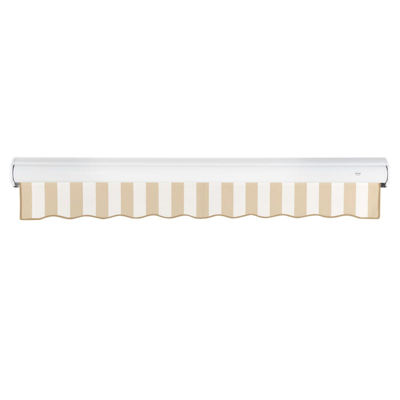 [14x10FT] Awntech Key West Premium Manual Outdoor Retractable Awning [FCM14-SBY] (SAK39625)