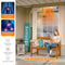 1500W Electric Indoor/Outdoor Waterproof Infrared Patio Heater W/ 2 Power Settings (91826957)