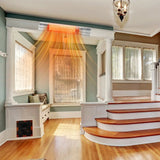 1500W Electric Indoor/Outdoor Waterproof Infrared Patio Heater W/ 2 Power Settings (91826957)