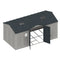 15×8 ft APEX PRO Storage Shed With Foundation Kit
