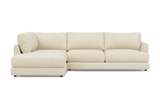 Serena Leather Sectional Sofa