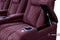 Valencia 2025 New Tuscany Ultimate Luxury Leather Home Theater Seating Row of 2, Onyx