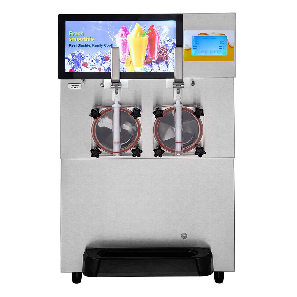 16L Commercial Double Frozen Margarita Ice Slushie Drink Maker Machine, 1155W (SAK95281)