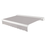 [16x10FT] Awntech Key West Premium Electric Outdoor Motorized Retractable Awning [FCL16/FCR16-SBY] (SAK81742)
