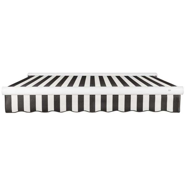 [16x10FT] Awntech Key West Premium Manual Outdoor Retractable Awning [FCM16-SBY] (SAK37154)