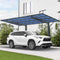 [10x17FT] Extra Large Heavy Duty Outdoor Aluminum Single Side Carport With Galvanized Metal Roof (SAK31279)