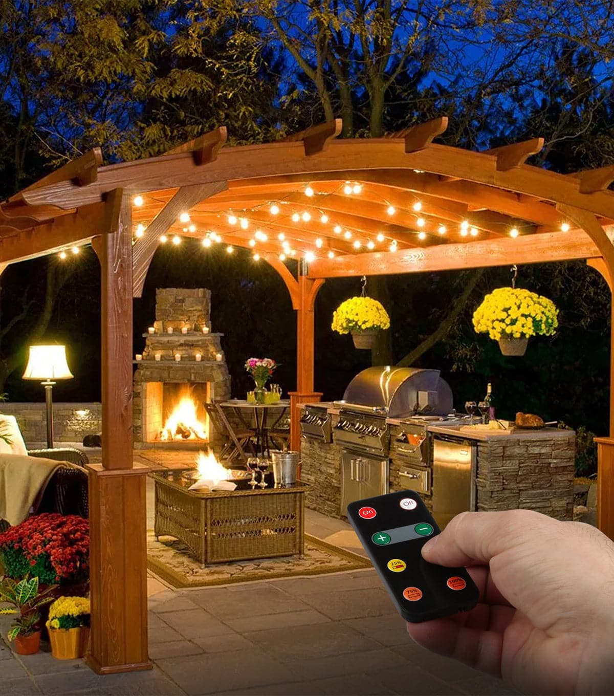 Pergola String Lights