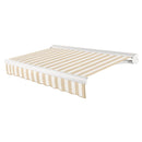 [18x10FT] Awntech Key West Premium Electric Outdoor Motorized Retractable Awning [FCL18/FCR18-SBY] (SAK24186)