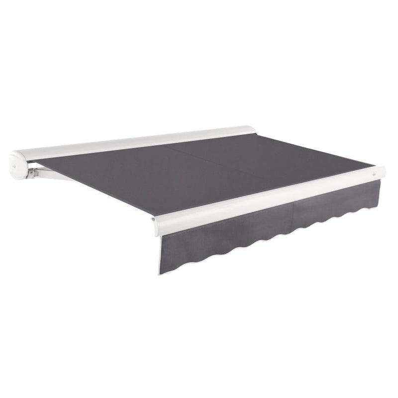 [18x10FT] Awntech Key West Premium Manual Outdoor Retractable Awning [FCM18-SBY] (SAK68372)