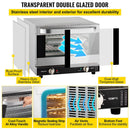 Heavy Duty Commercial Stainless Steel Countertop Convection Toaster Oven (SAK51683)