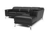 Pista Leather Reclining Sectional Sofa