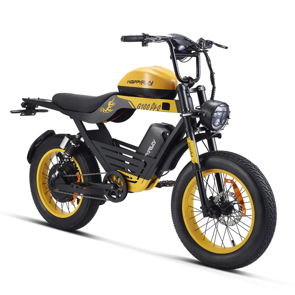 HappyRun | G100 Pro 72V/33Ah 6000W Electric Bike | G100 Pro