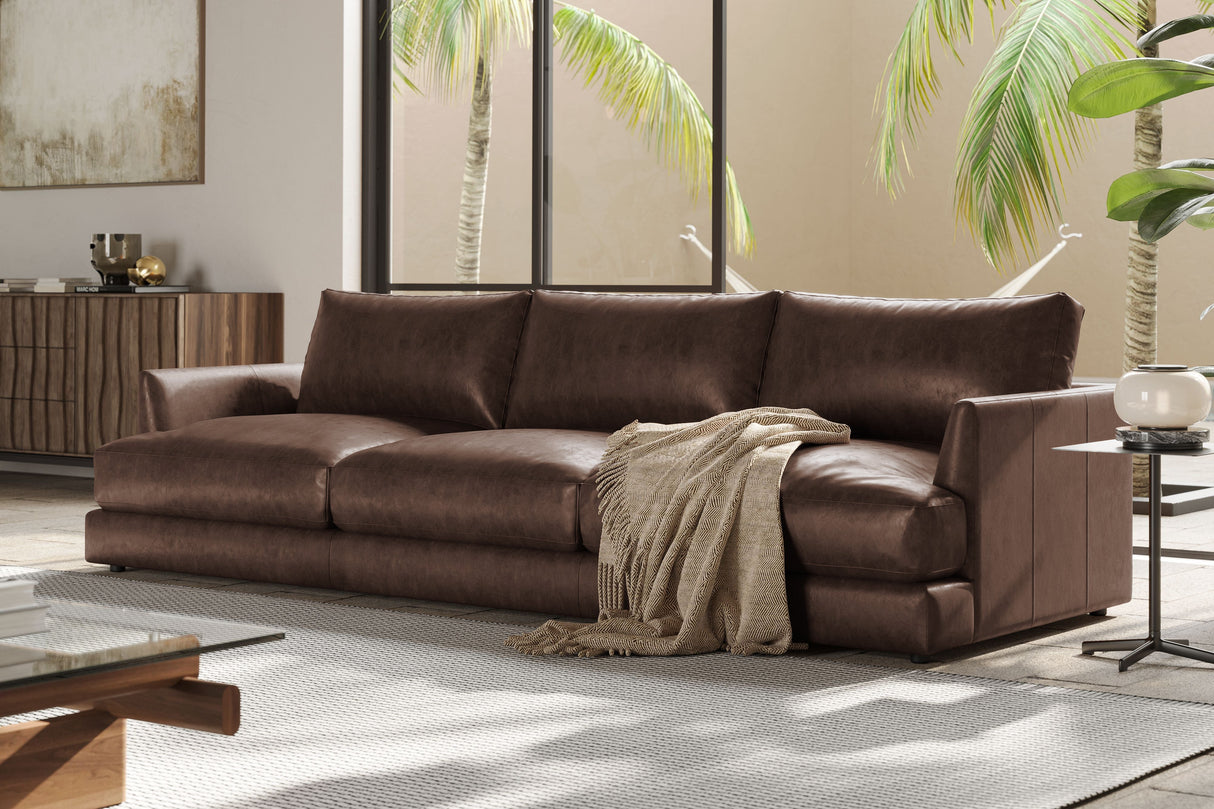 Serena Leather Sofa