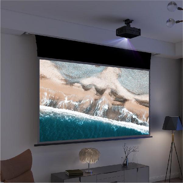 VIVIDSTORM PRO A Slimline Motorized Tension UST ALR Projector screen– Classic Version