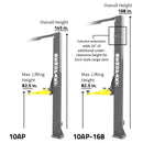 BendPak 10AP 10,000 lb. 2 Post Lift