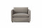 Valencia Katherine Performance Fabric Accent Chair, Charcoal Grey