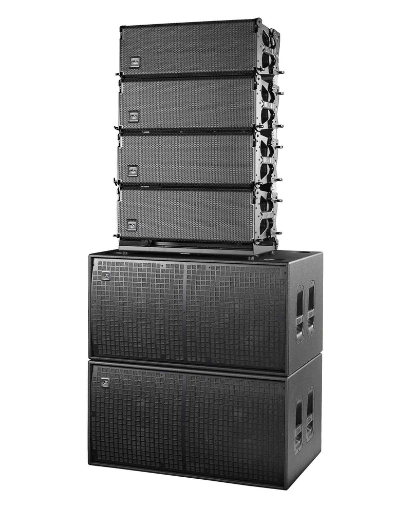 DAS Audio EVENT-210A-115, Powered 3-Way Compact Line Array Module - Black