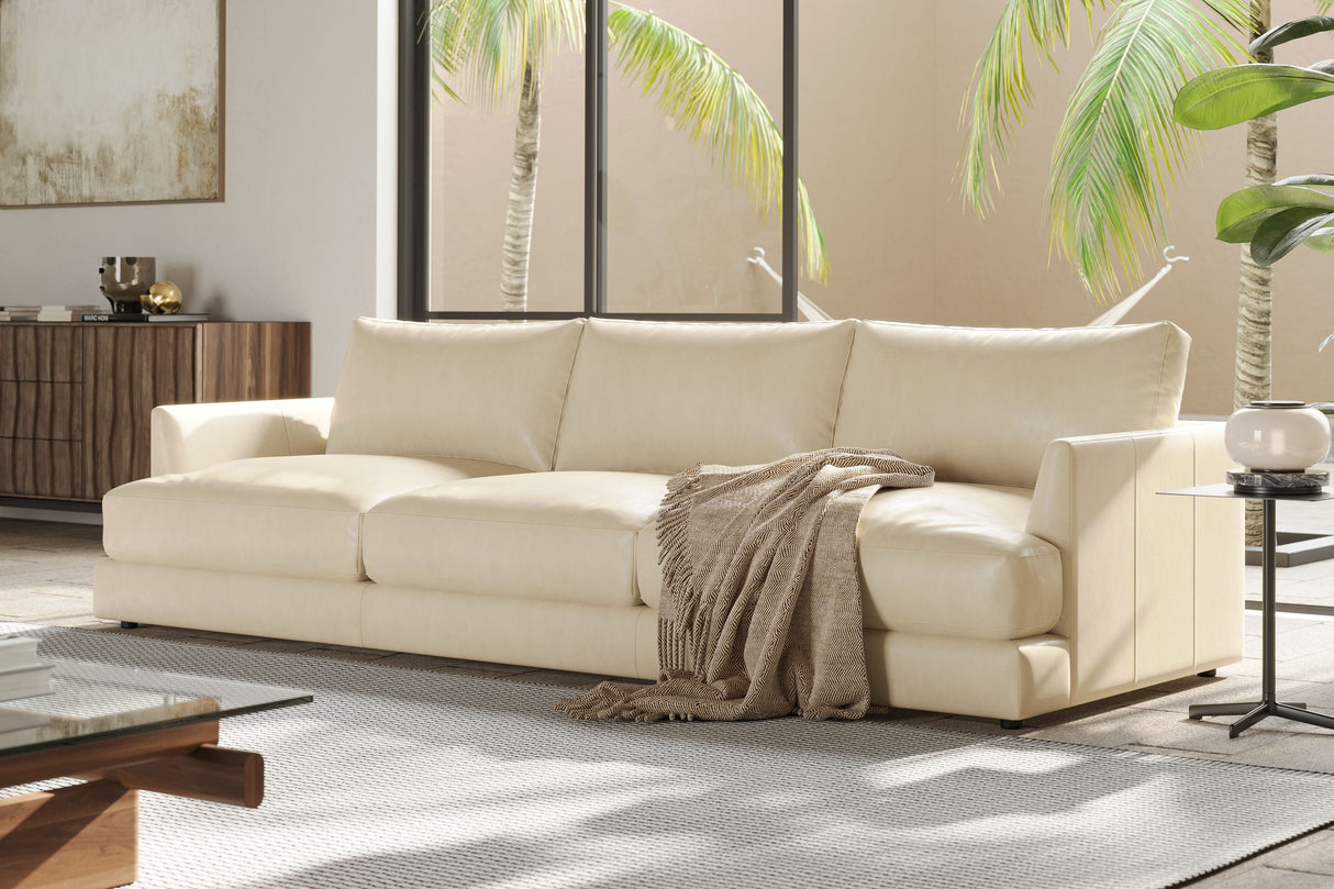 Serena Leather Sofa