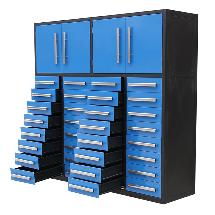 7ft Garage Storage Cabinet (32 Drawers & 2 Cabinets)