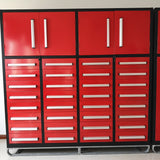 7ft Garage Storage Cabinet (32 Drawers & 2 Cabinets)