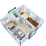 Mist Haven - 20' Expandable Container Home | 1 Bedroom, Full Bath, Kitchen, Dining + Living Room | 390 SF Tiny Home