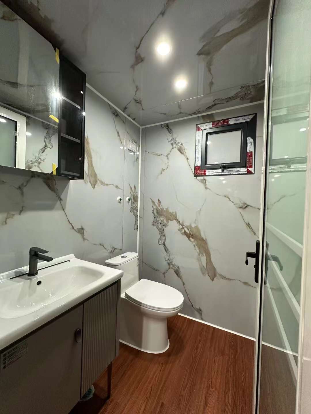 Arctic Haven - 40' Expandable Container Studio | Portable Off-Grid Office Workspace