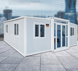 Ivory Nook - 20' Expandable Container Home | 1 Bedroom, Full Bath, Kitchen, Dining + Living Room | 390 SF Tiny Home