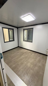 Arctic Haven - 40' Expandable Container Studio | Portable Off-Grid Office Workspace