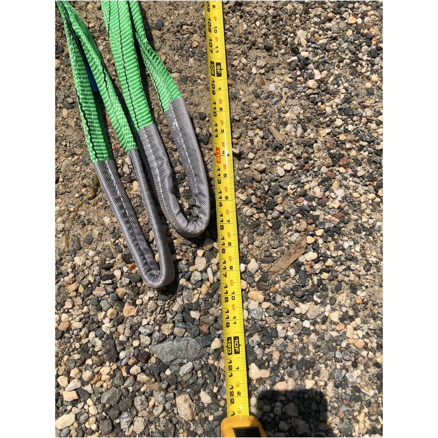 Greatbear 20ft Flat Eye and Eye - Type 3 Web Sling - 4000lb