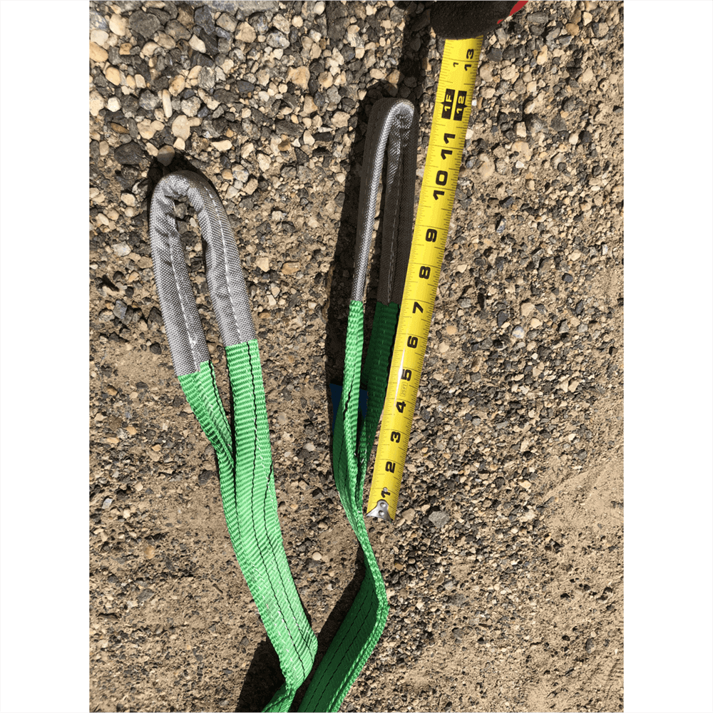 Greatbear 20ft Flat Eye and Eye - Type 3 Web Sling - 4000lb