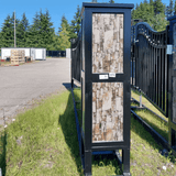 20ft Wrought Steel Garden Driveway Gate with Post